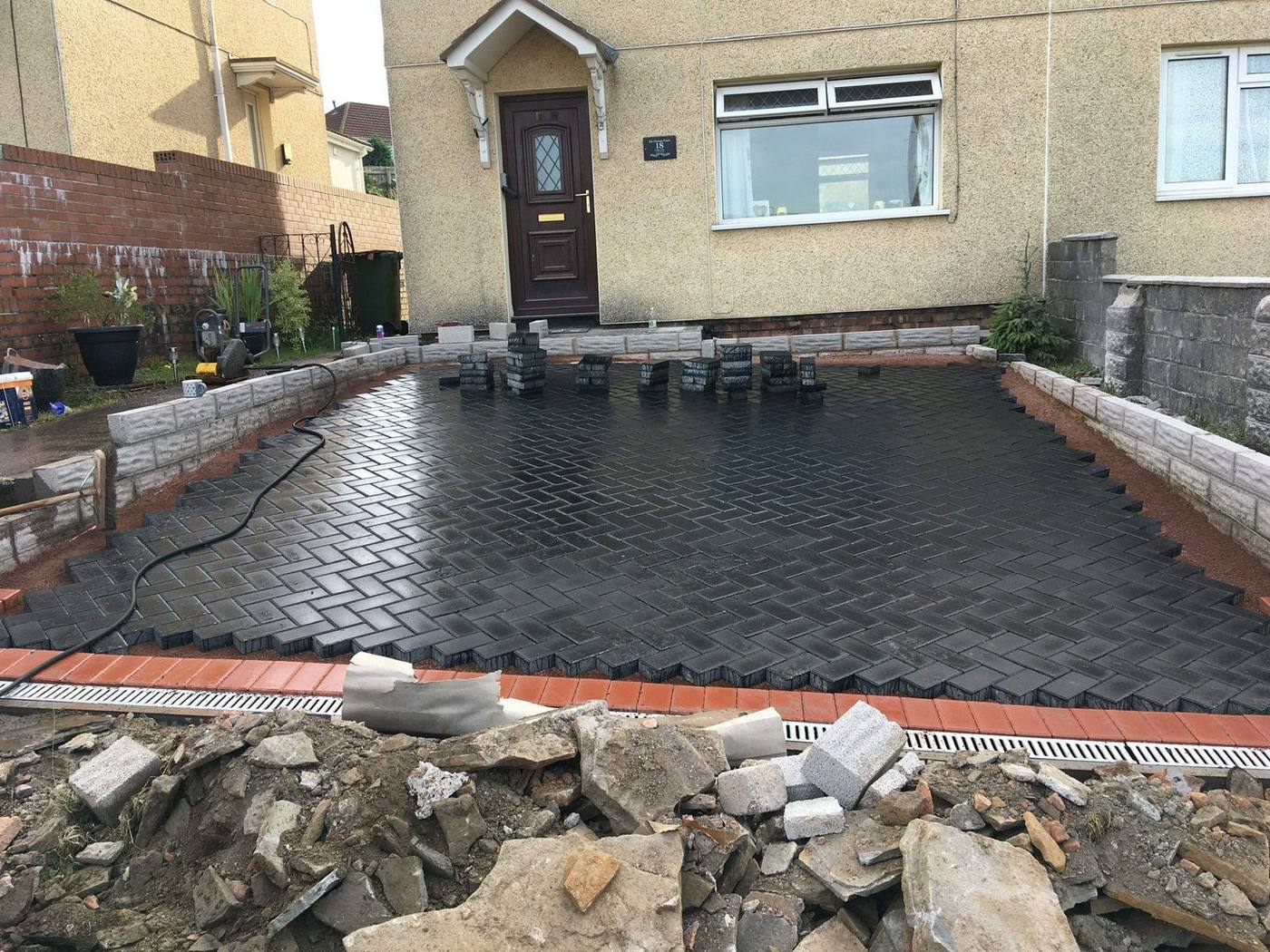 Recent work in Cardiff by Driveways and Paving Cardiff